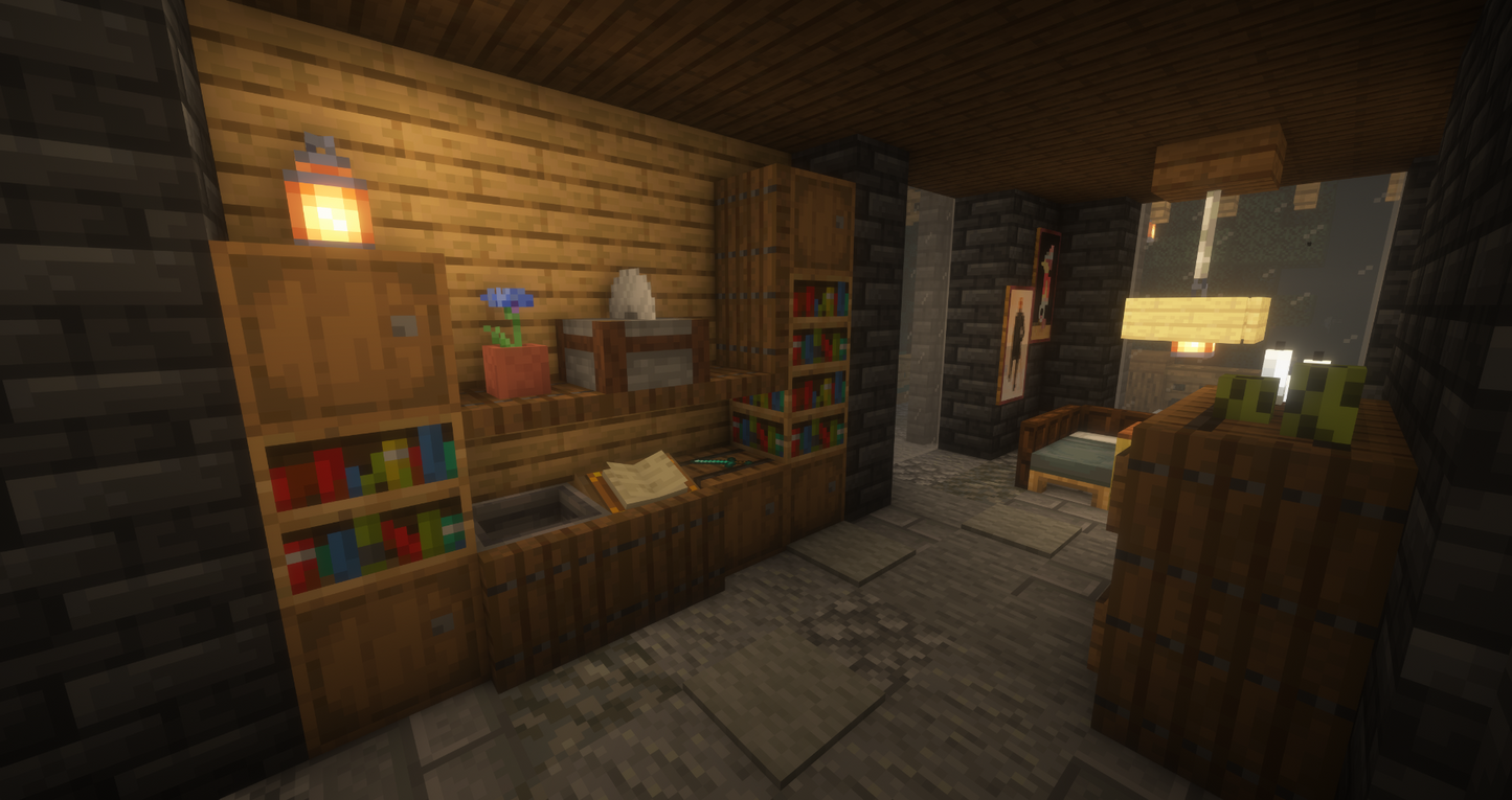 Snowy Cabin