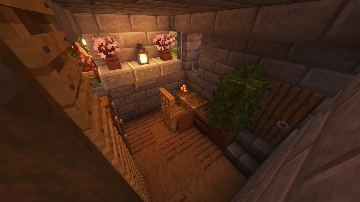Medieval Fantasy House - With Veranda