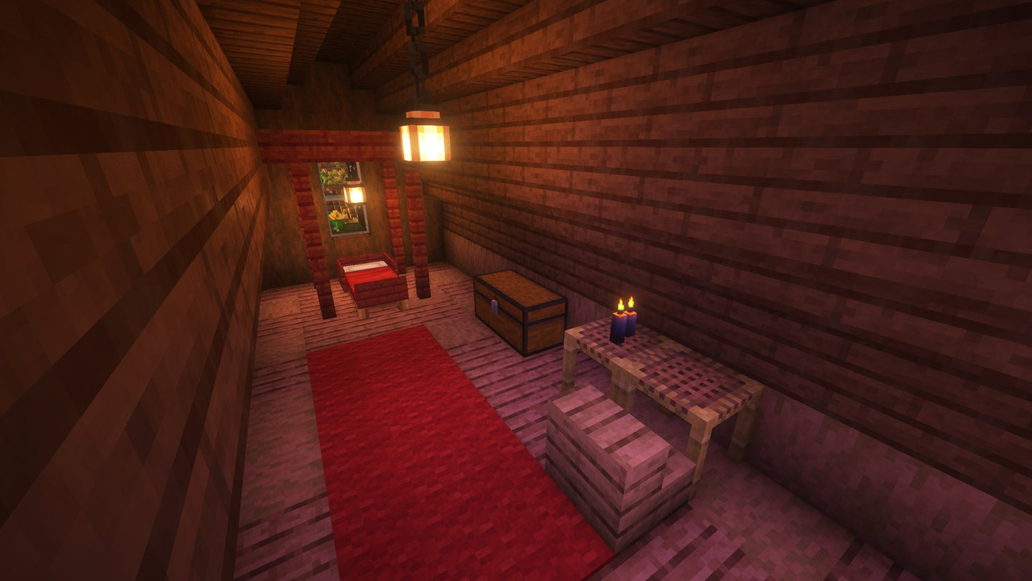 Rustic Farmhouse – Minecraft Schematic (.schem)