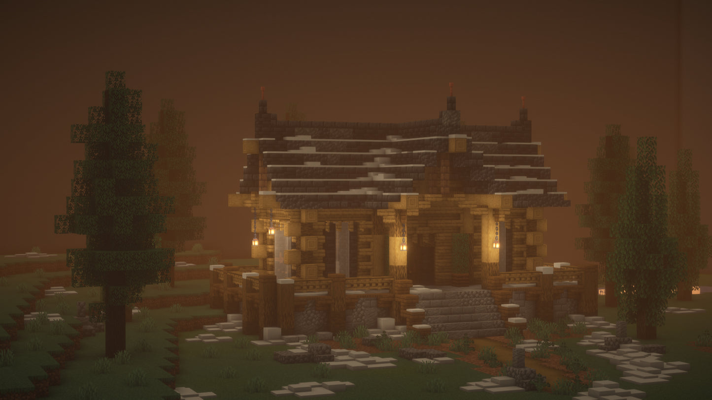 Snowy Cabin