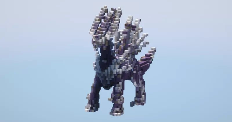 Small Dialga Statue