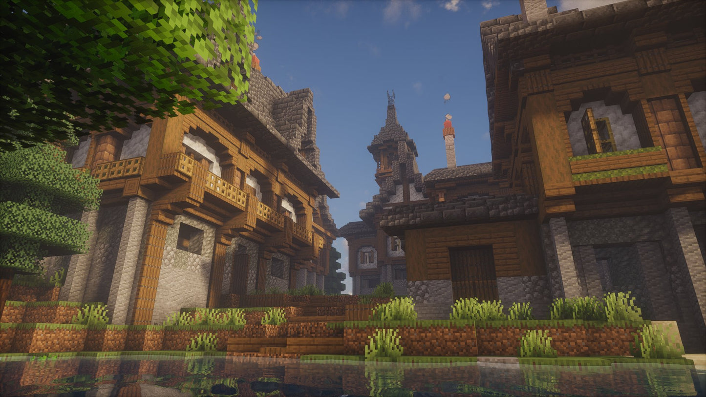Medieval Houses Set