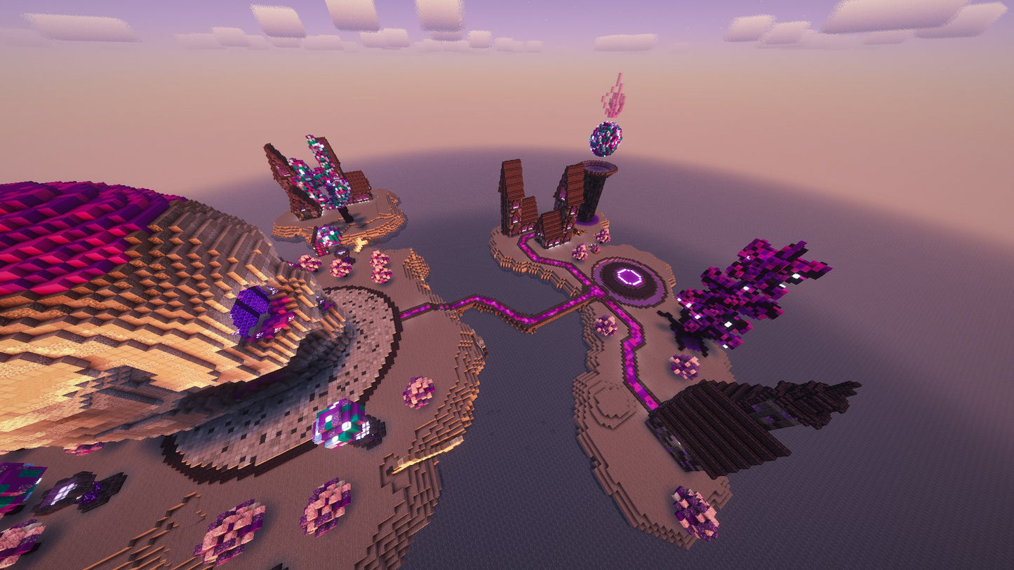 Skullspire | LOBBY/SPAWN HUB / SPAWN VILLAGE Dark themed