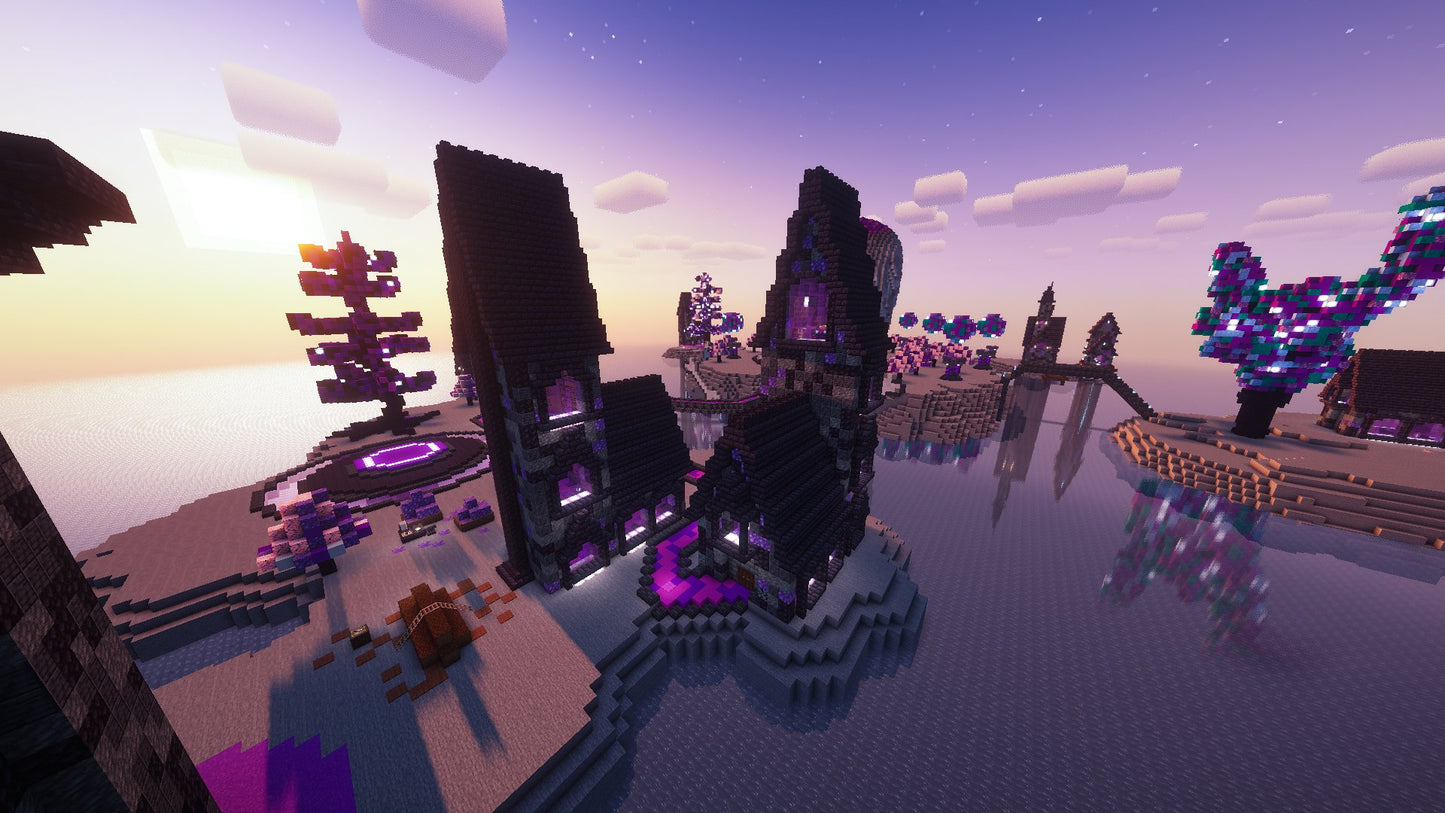 Skullspire | LOBBY/SPAWN HUB / SPAWN VILLAGE Dark themed