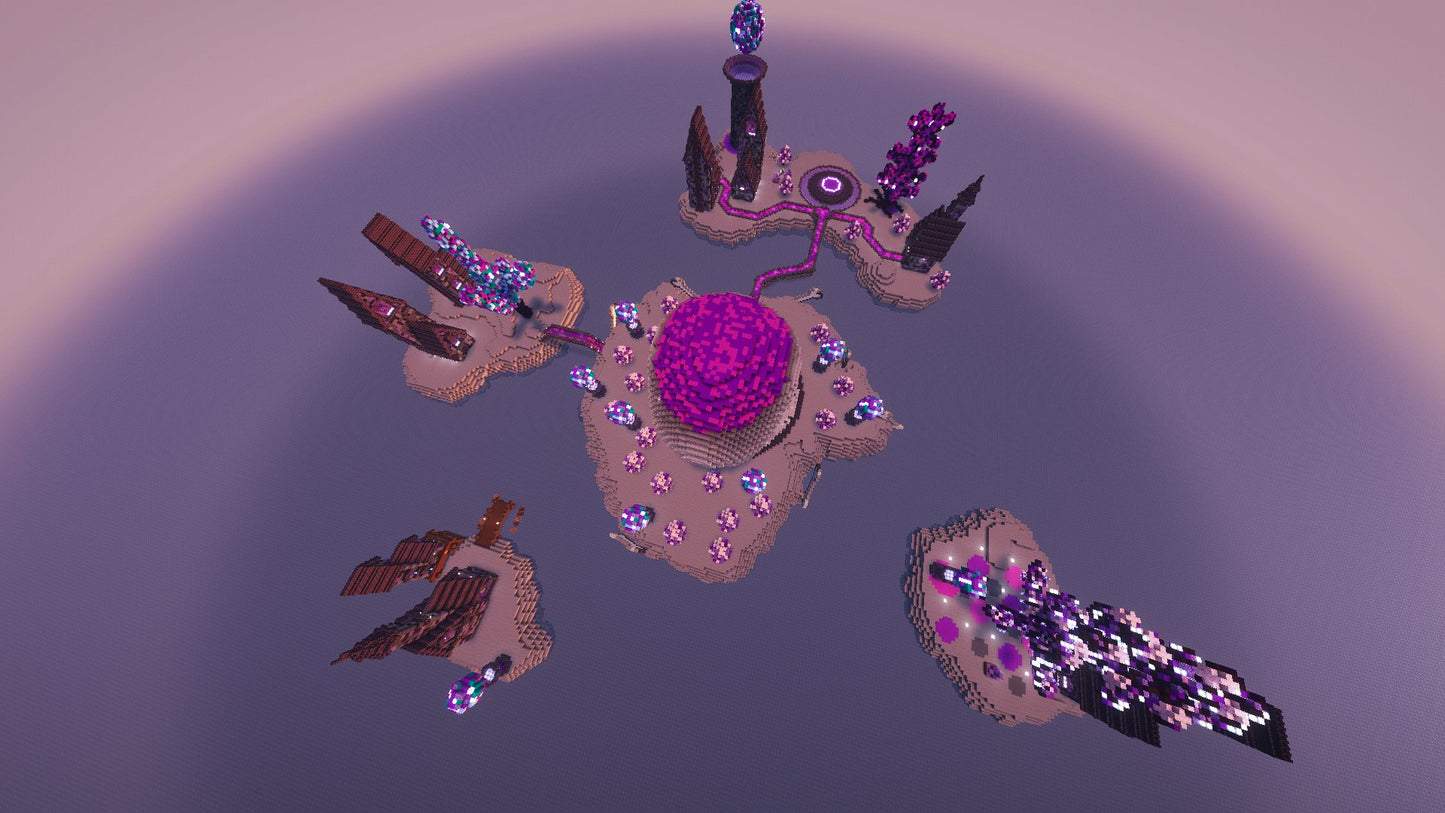Skullspire | LOBBY/SPAWN HUB / SPAWN VILLAGE Dark themed
