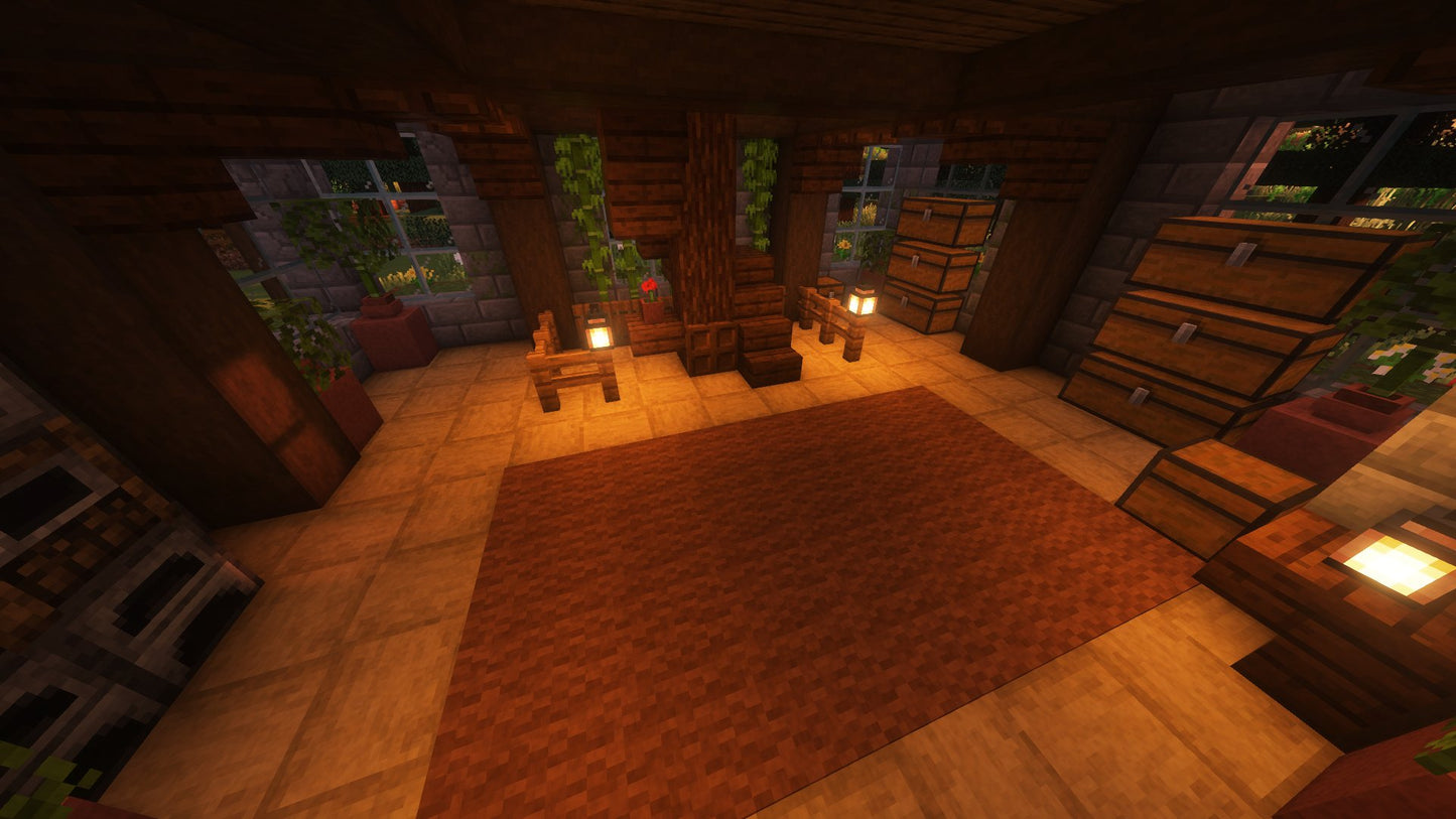 Big Survival House – Minecraft Schematic (.schem)