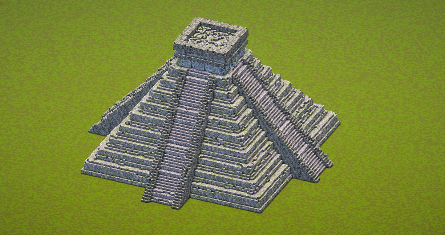 Maya temple