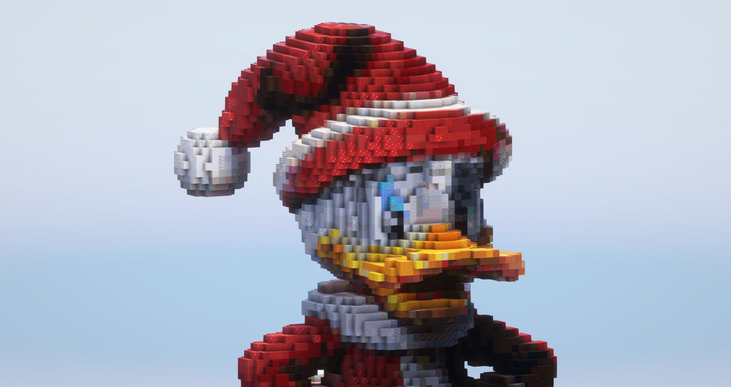 Christmas Donald Duck