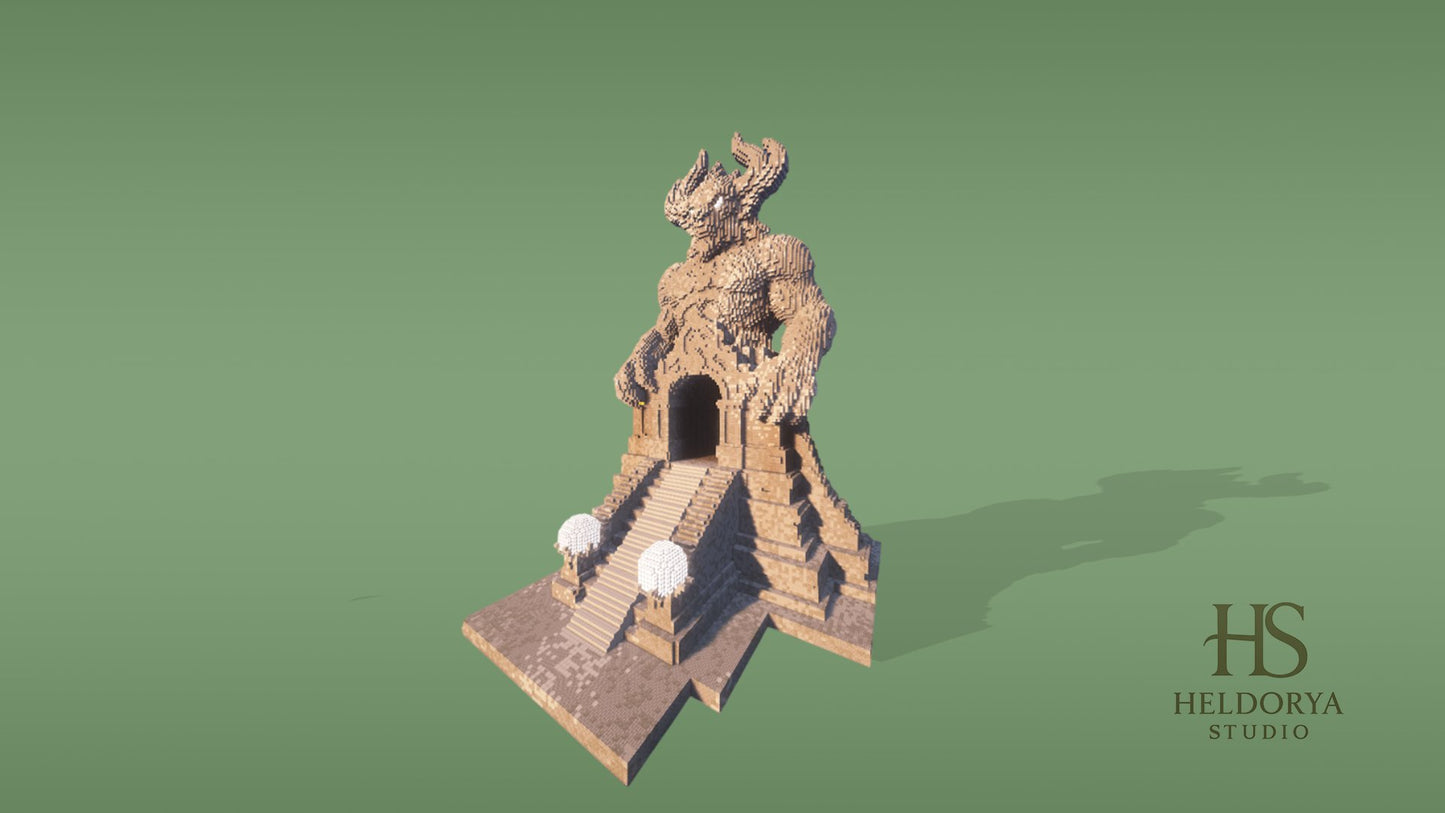 Minecraft Demon Portal Litematic & Schematic