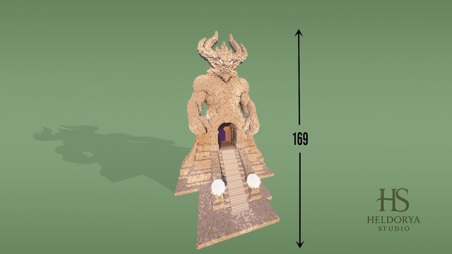 Minecraft Demon Portal Litematic & Schematic