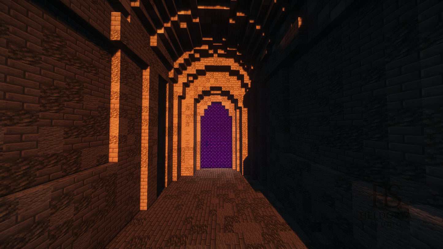 Minecraft Demon Portal Litematic & Schematic