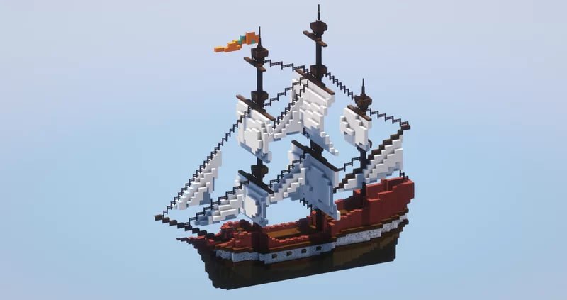 Medieval Sailboat