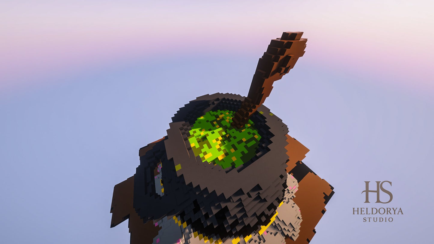 Halloween Witch Cauldron - Big & Small