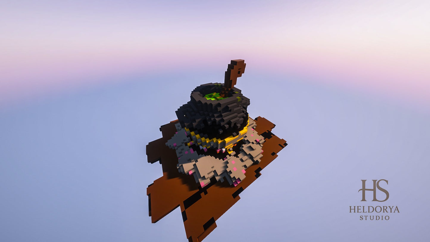Halloween Witch Cauldron - Big & Small