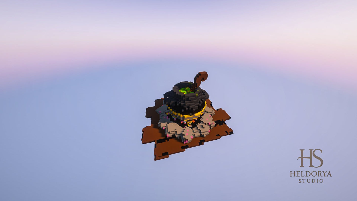Halloween Witch Cauldron - Big & Small