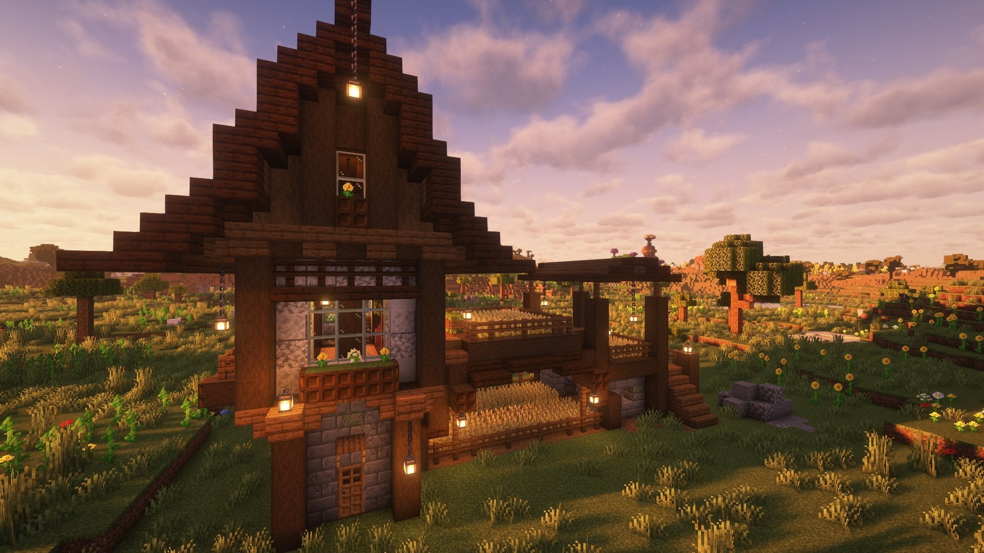 Rustic Farmhouse – Minecraft Schematic (.schem) – Abfielder Premium ...