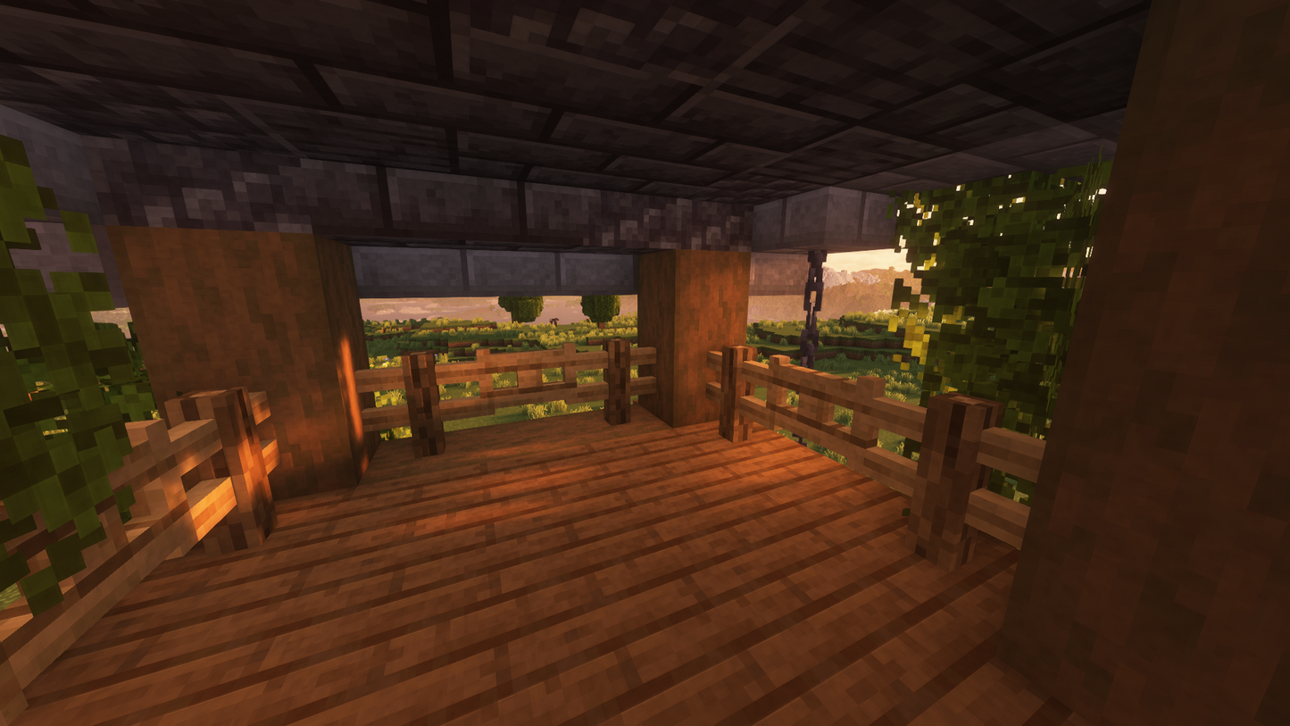 Medieval Fantasy House - With Veranda