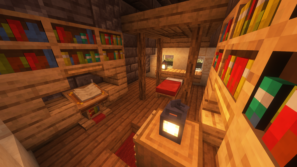Medieval Fantasy House - With Veranda