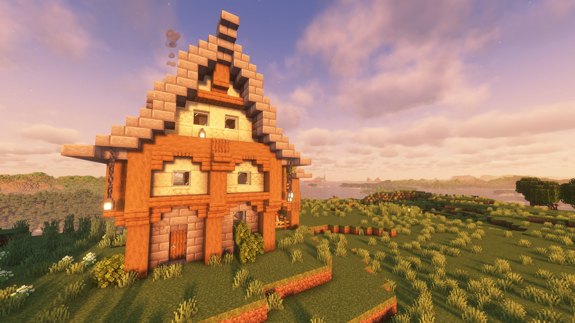 Medieval Fantasy House - With Veranda