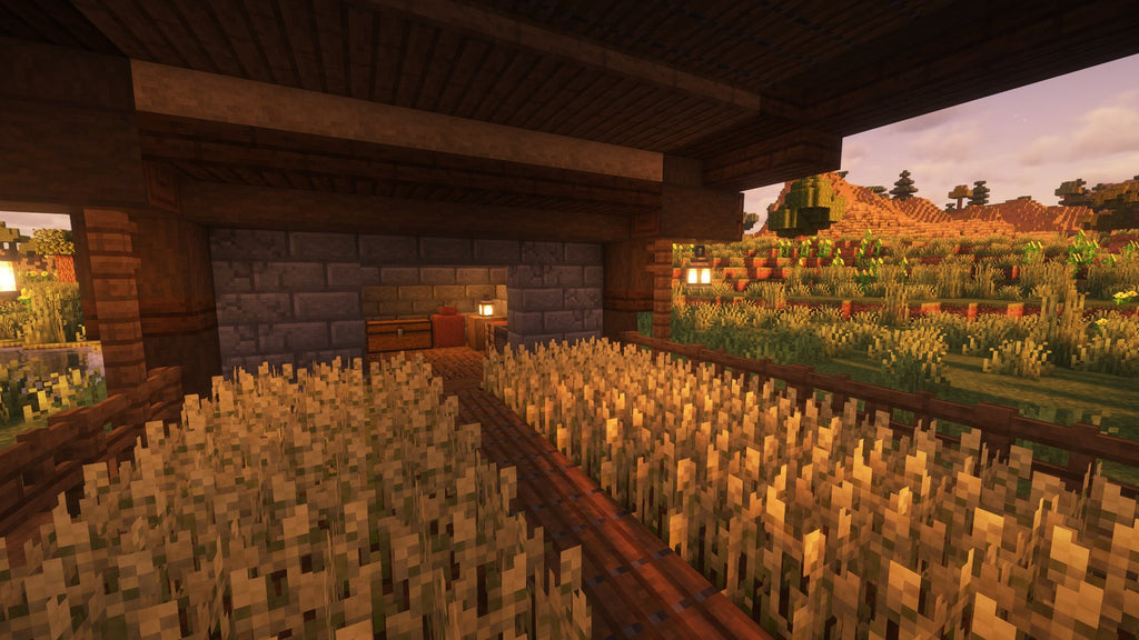Rustic Farmhouse – Minecraft Schematic (.schem)