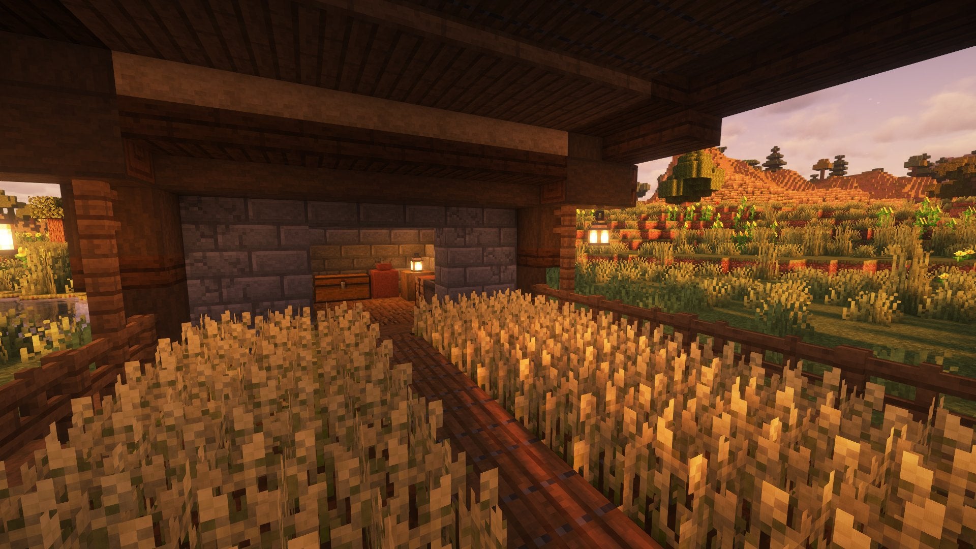 Rustic Farmhouse – Minecraft Schematic (.schem)