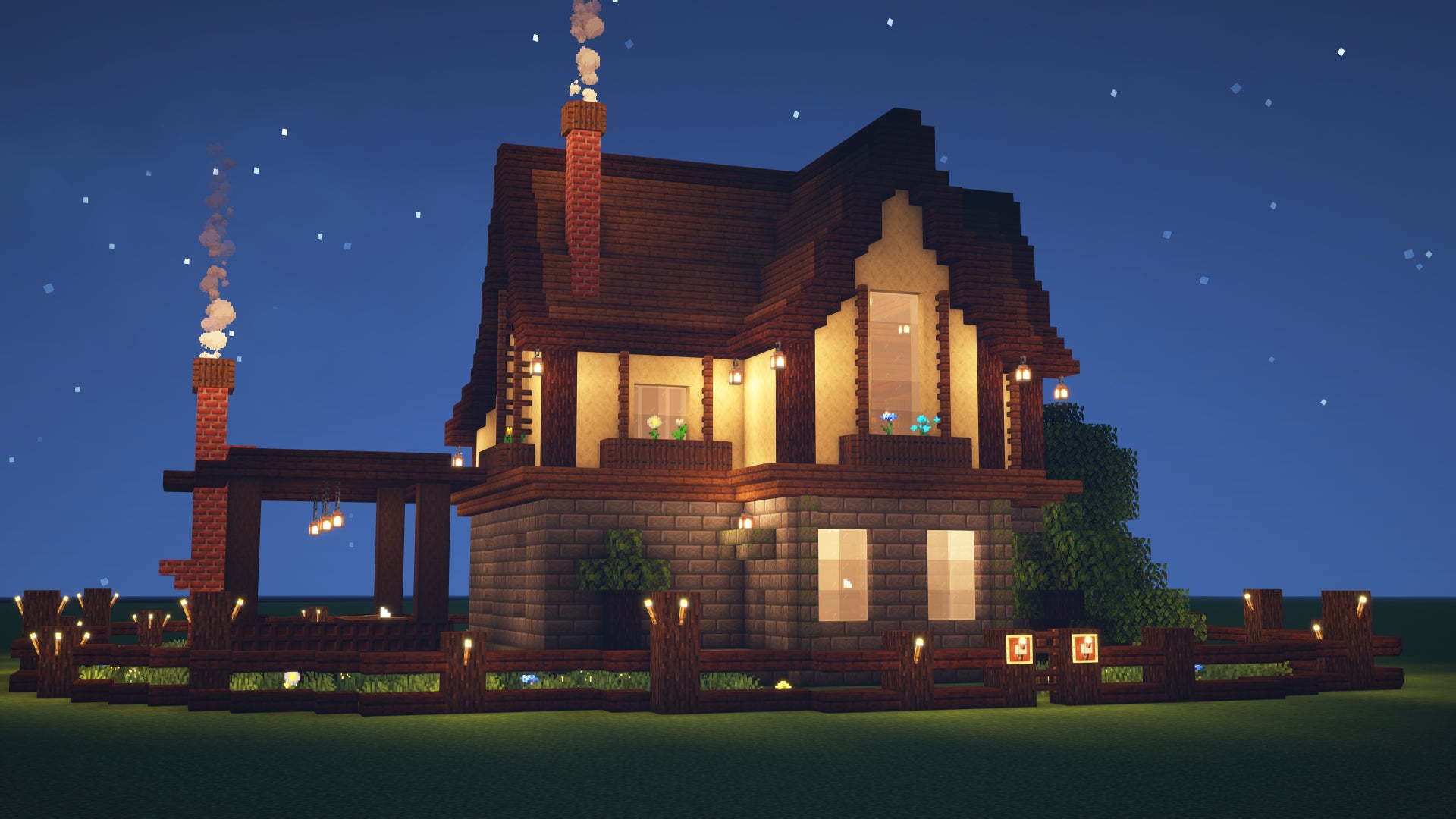 Rustic Looking Houses Minecraft Building With STYLE! Rustic House