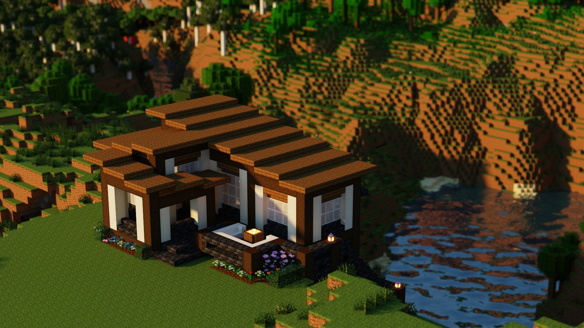 Modern Cliffside Mansion