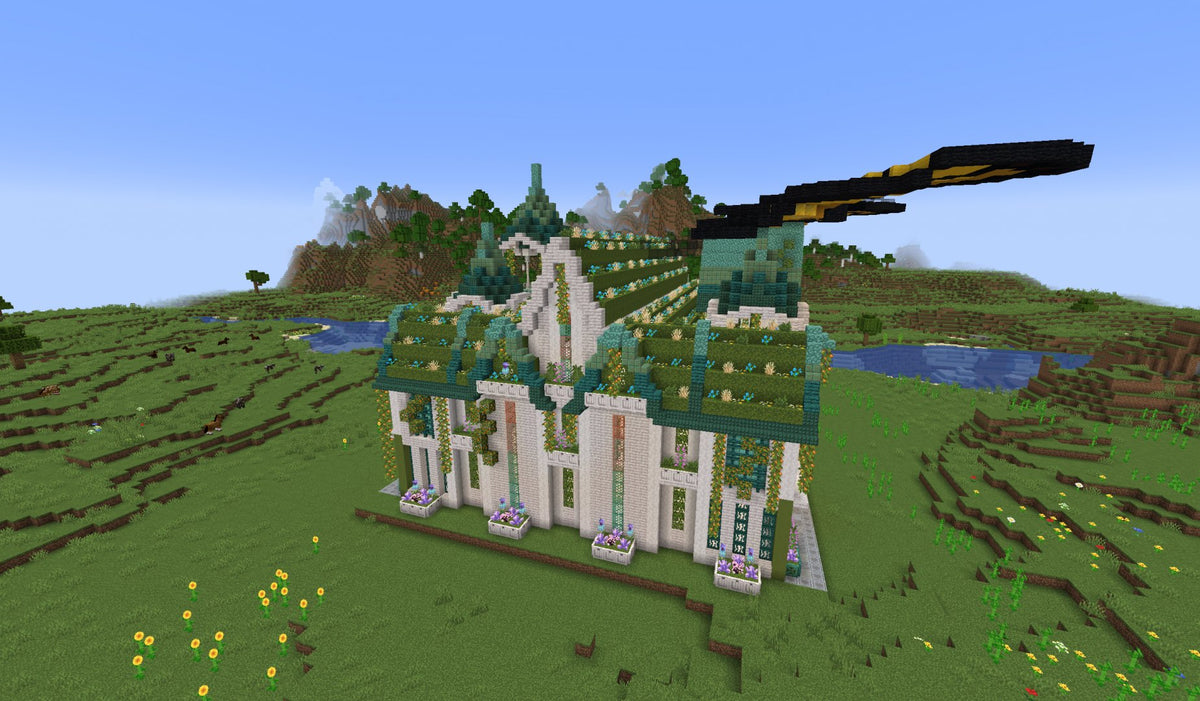 Butterfly Mansion – Abfielder Premium Minecraft Downloads