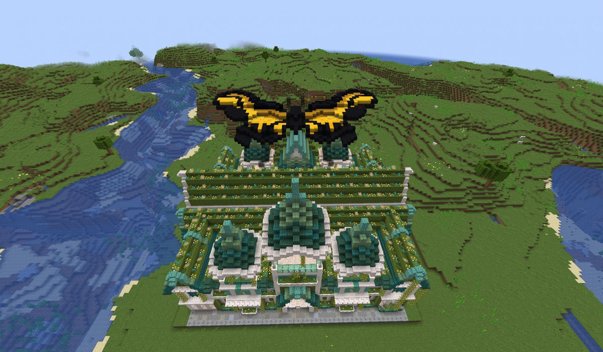 Butterfly Mansion – Abfielder Premium Minecraft Downloads