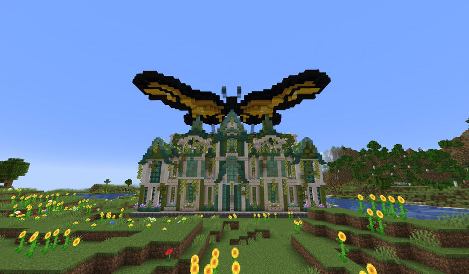 Butterfly Mansion – Abfielder Premium Minecraft Downloads