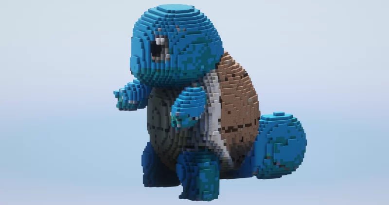 Squirtle Statue Large