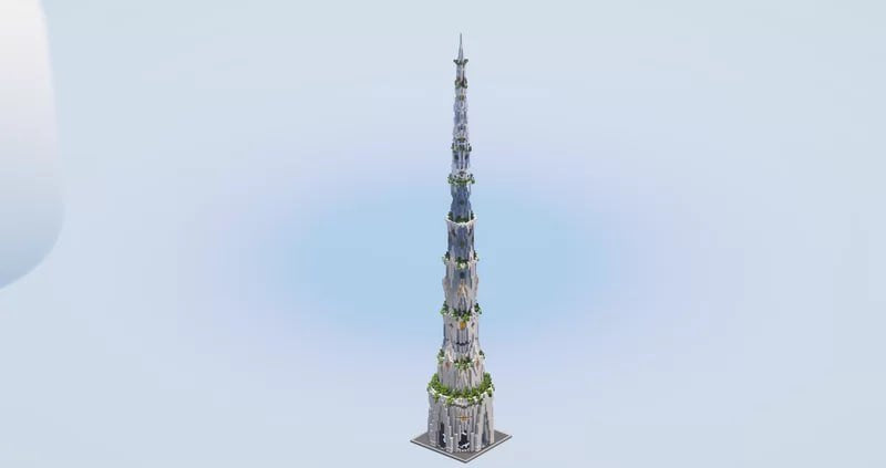 Solarpunk Tower