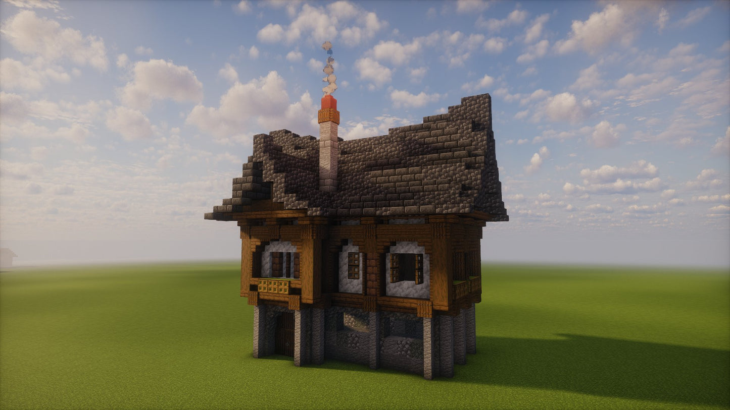 Medieval Houses Set