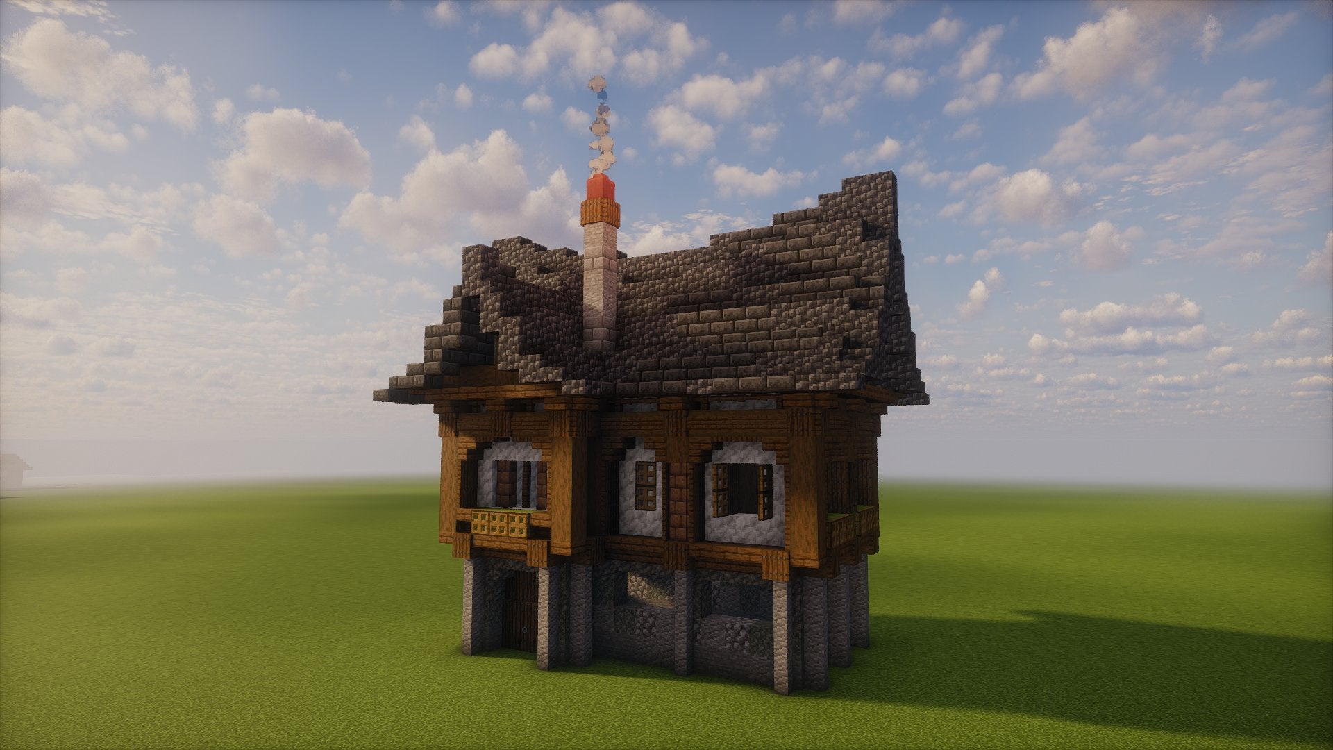 Medieval Houses Set
