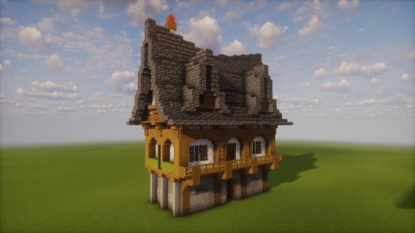 Medieval Houses Set
