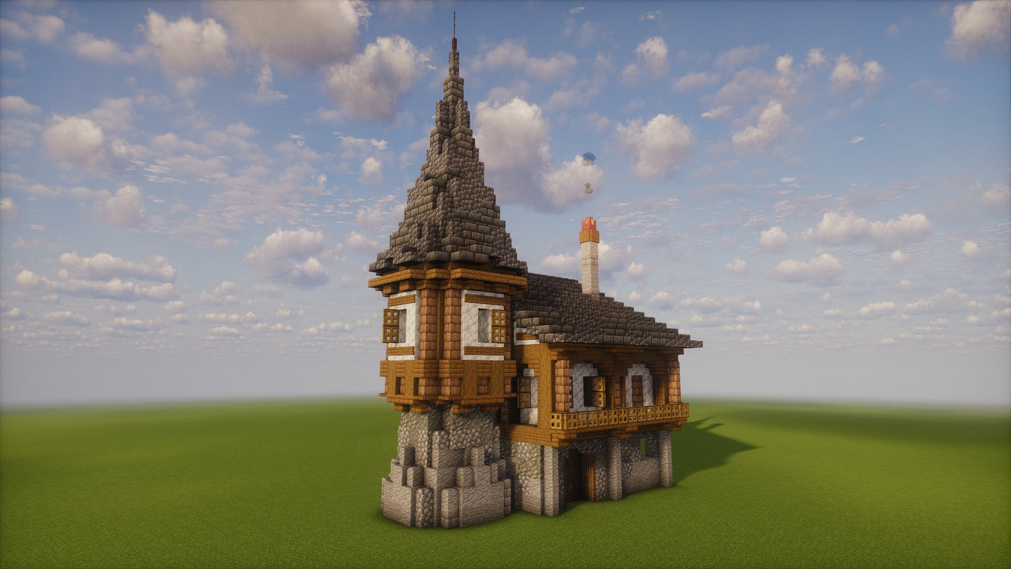 Medieval Houses Set
