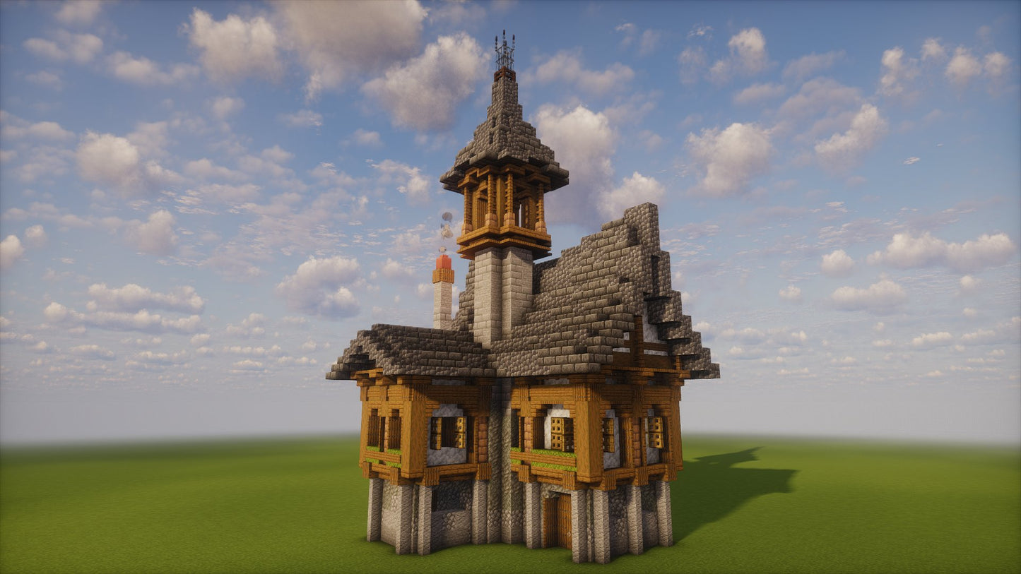 Medieval Houses Set