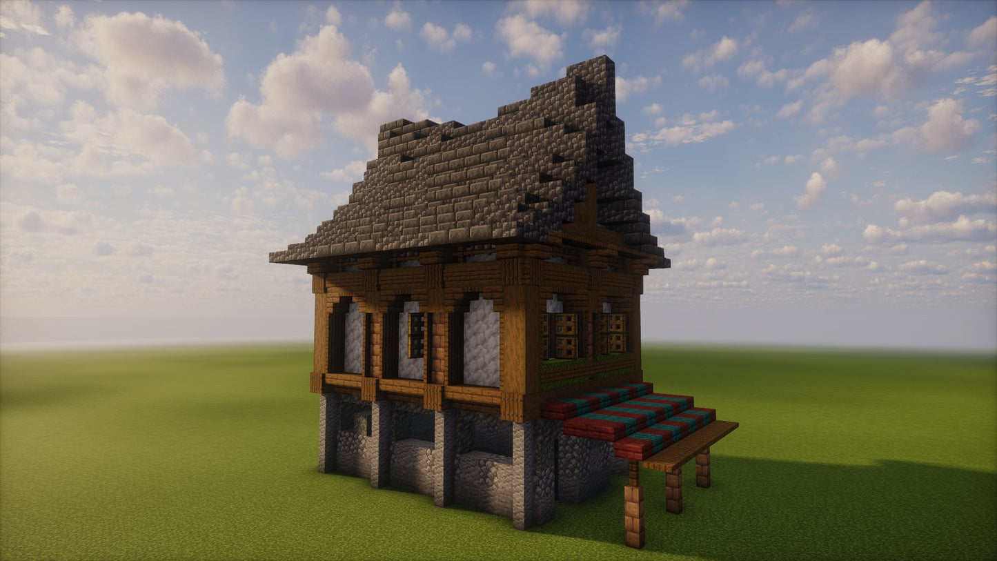 Medieval Houses Set