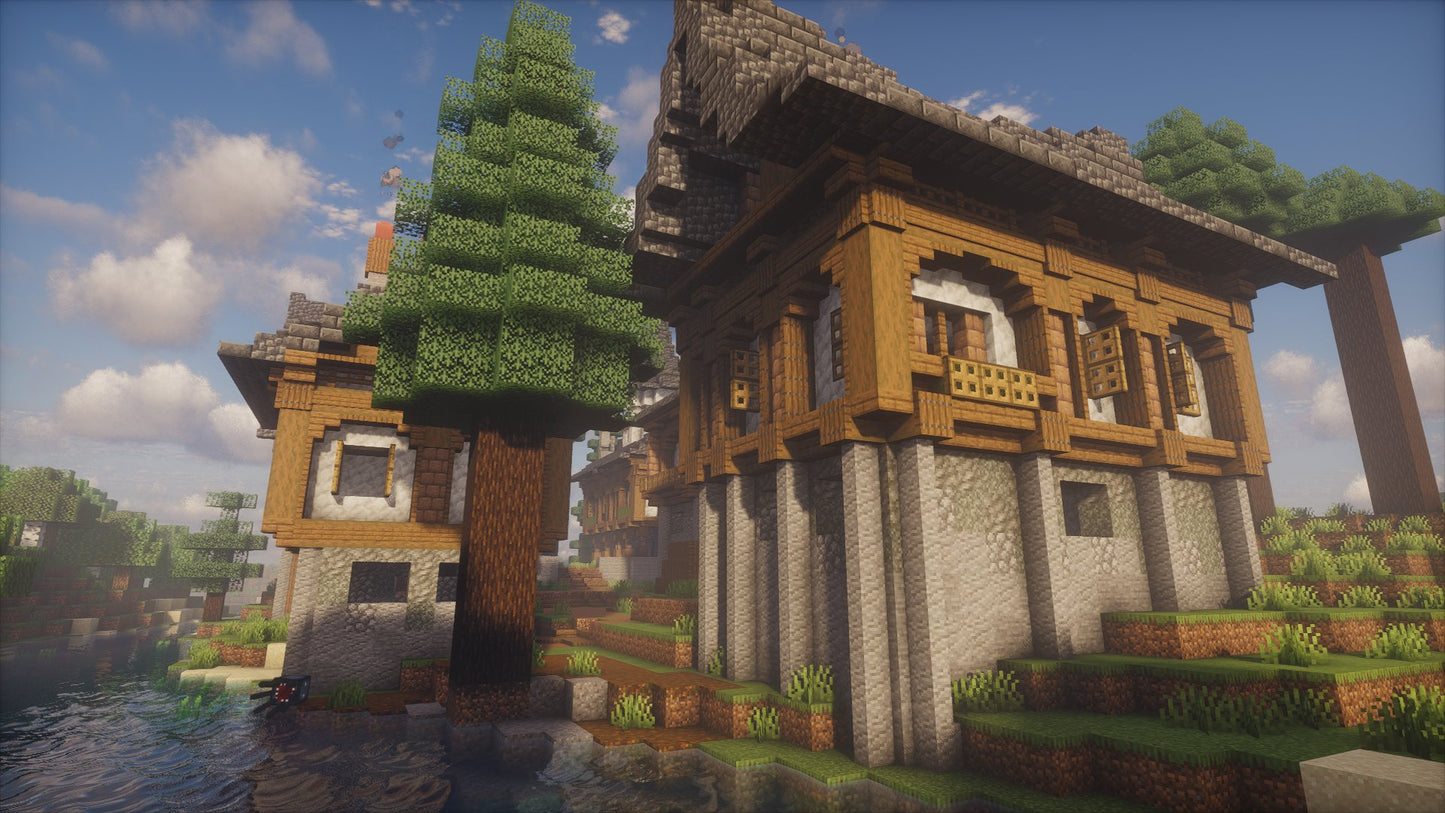 Medieval Houses Set