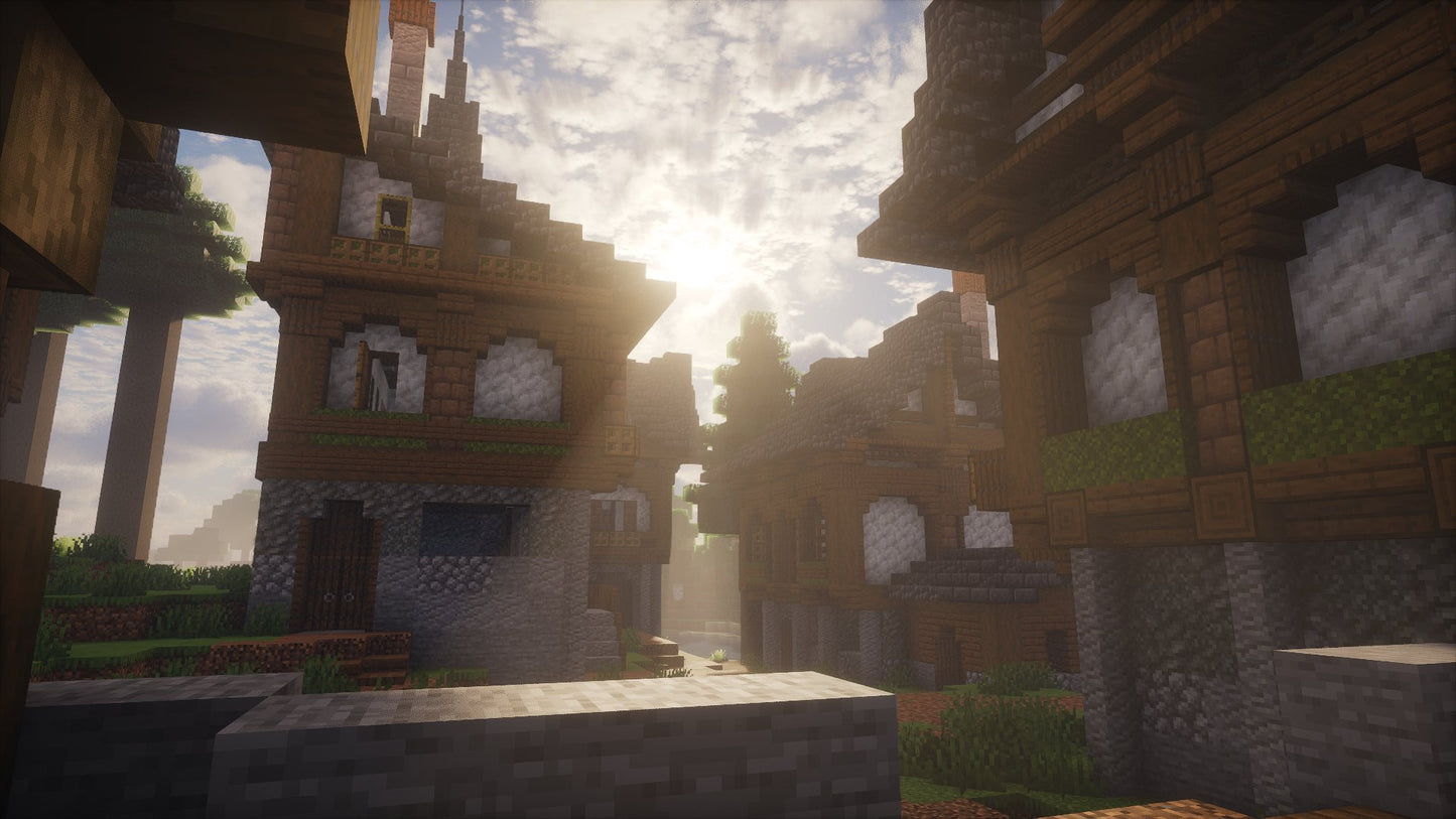 Medieval Houses Set