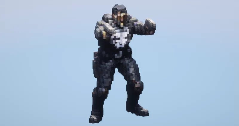 Small Punisher Statue