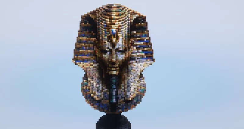 Toutan Khamon Bust