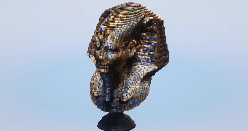 Toutan Khamon Bust