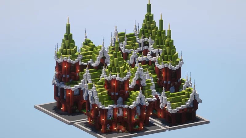 Christmas Fantasy Houses
