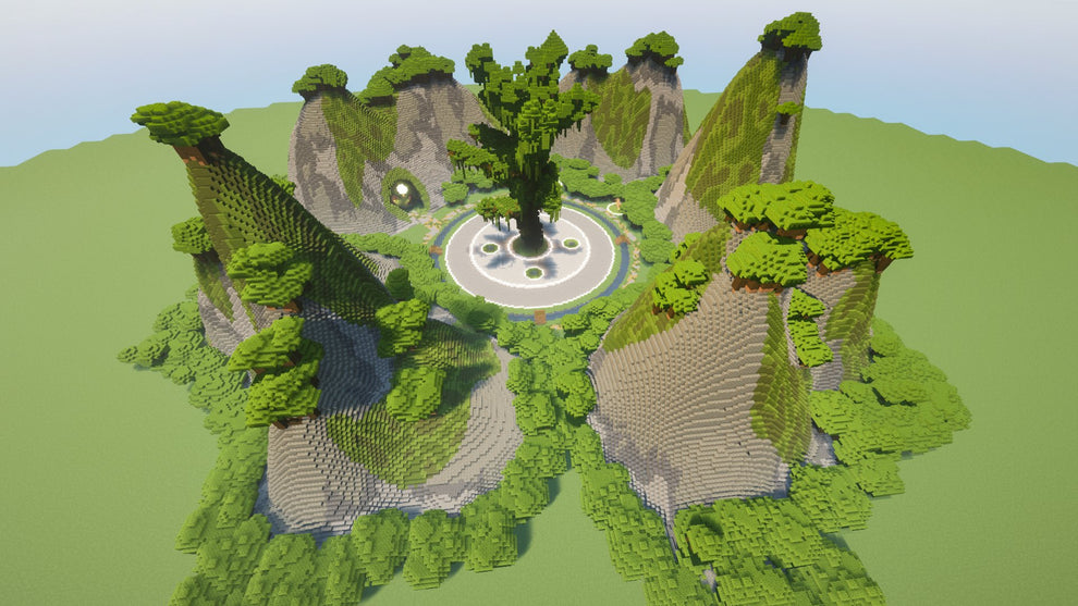 Minecraft Jungle Lobby / Spawn Hub – Abfielder Premium Minecraft Downloads