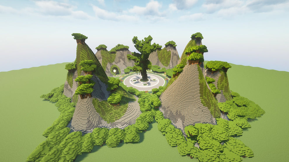 Minecraft Jungle Lobby / Spawn Hub – Abfielder Premium Minecraft Downloads