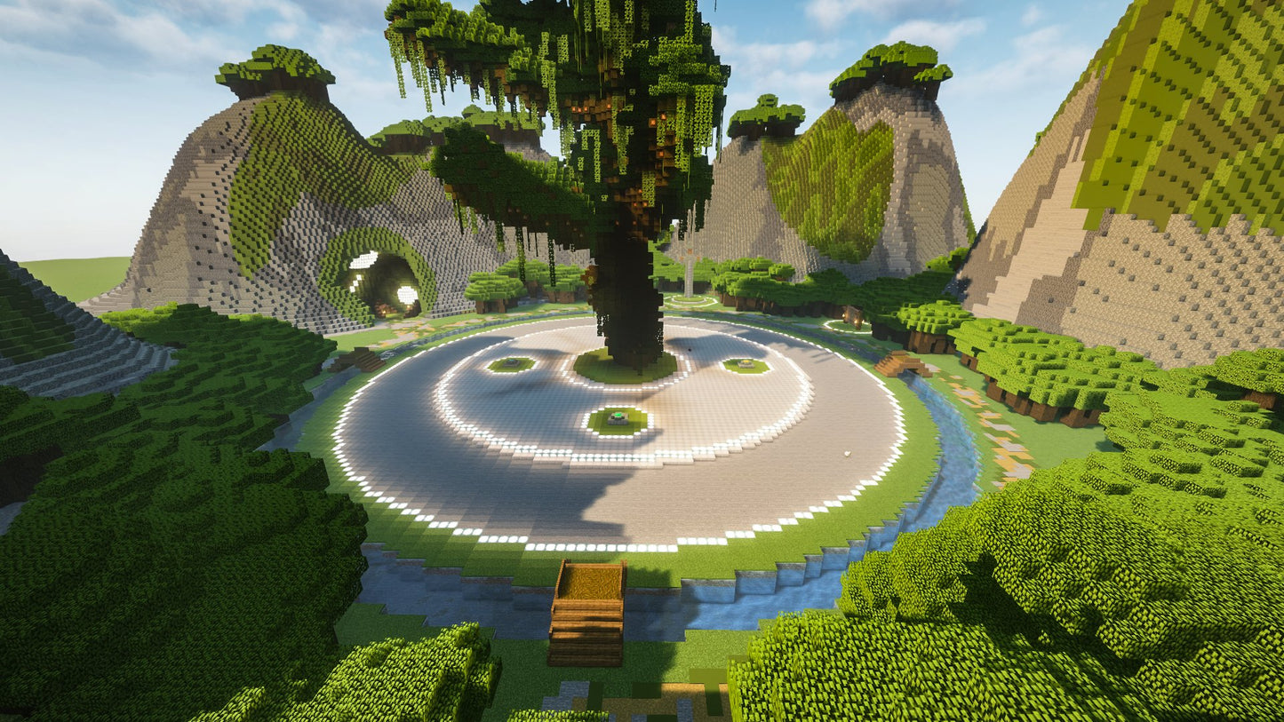 Minecraft Jungle Lobby / Spawn Hub