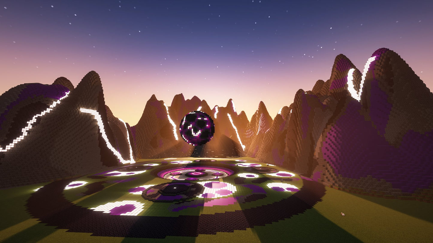 Massive Purple Themed Spawn Hib/ Lobby / Arena / Games Fully Map