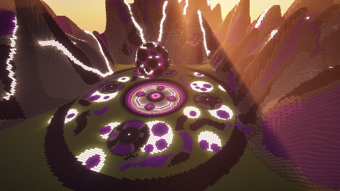 Massive Purple Themed Spawn Hib/ Lobby / Arena / Games Fully Map