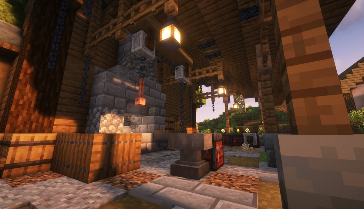 Medieval Blacksmith House – Abfielder Premium Minecraft Downloads
